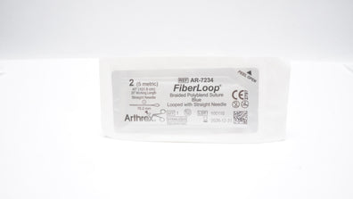 Arthrex AR-7234 2 FiberLoop Braided Polyblend Stre Ndle 20inch x 76.2mm 40inch